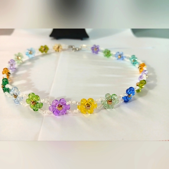 Handmade Flower Choker -Key Largo,FL - Picture 1 of 4